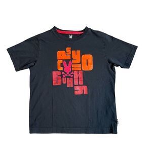 Psycho Bunny Kids  T-shirt Size M 10/12 %100 Cotton Short Sleeve